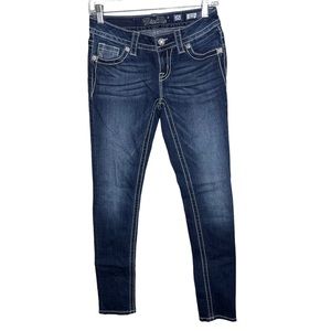 Miss Me Women’s Mid Rise Skinny Denim Jeans Size 25